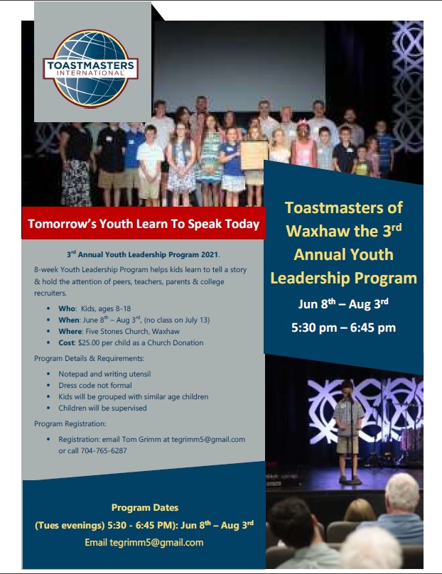 2021 Youth Leadership Program